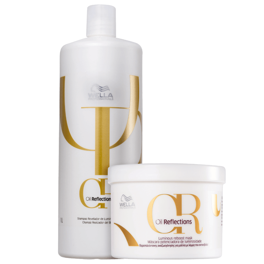 Kit Wella Professionals Oil Reflections Duo Salão (2 Produtos)
