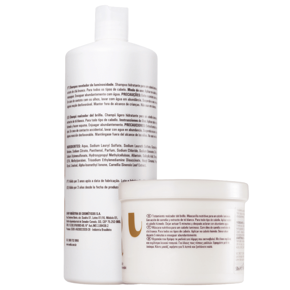 Kit Wella Professionals Oil Reflections Duo Salão (2 Produtos)