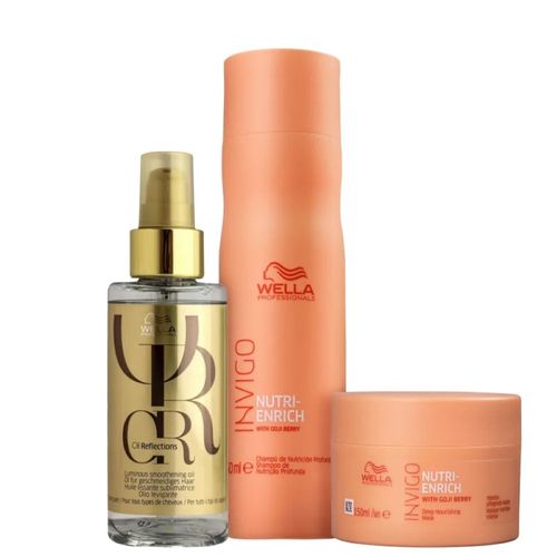 Kit Nutri-Enrich e Oil Reflection