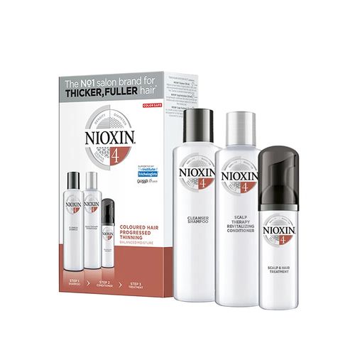 Kit de Tratamento Contra Afinamento Capilar Nioxin Trial Sistema 4
