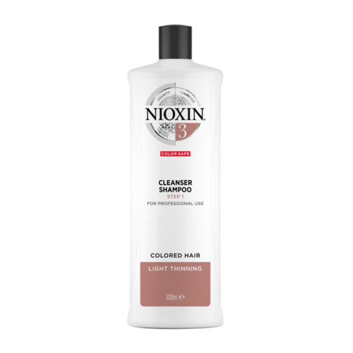 Shampoo Contra Afinamento Capilar Nioxin Sistema 3 1L