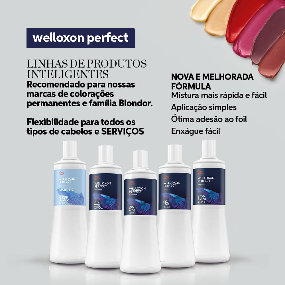 Welloxon Perfect 20V: cor impecável para cabelos - LOJA WELLA