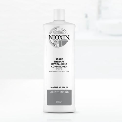 Condicionador Contra Afinamento Capilar Nioxin Sistema 1 1L