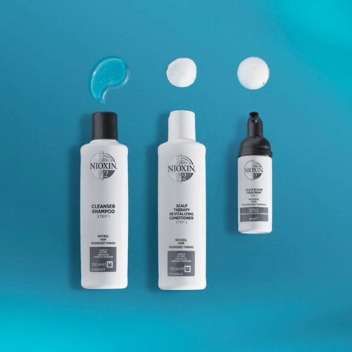 Kit de Tratamento Contra Afinamento Capilar Nioxin Trial Sistema 2