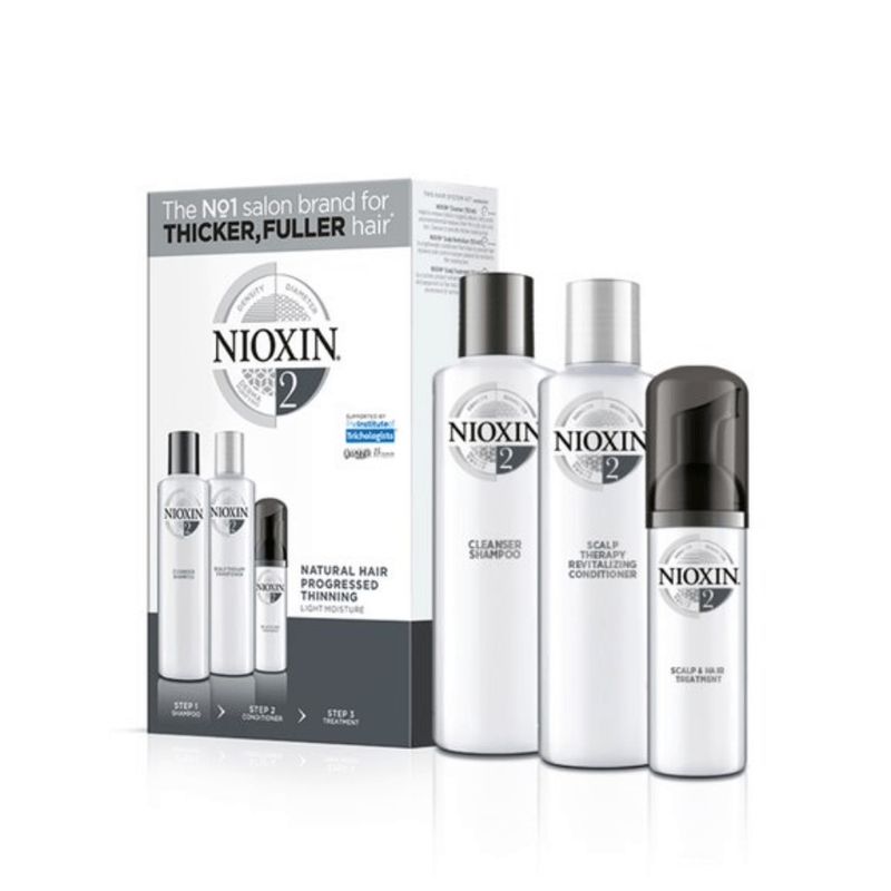 Kit de Tratamento Contra Afinamento Capilar Nioxin Trial Sistema 2