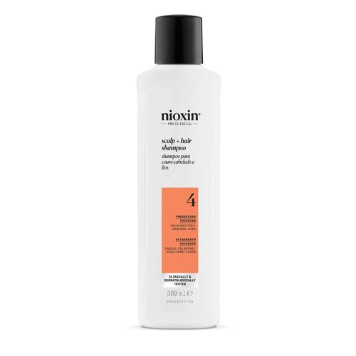 Sistema 4 Shampoo - Para Cabelo Colorido, Afinamento Avançado